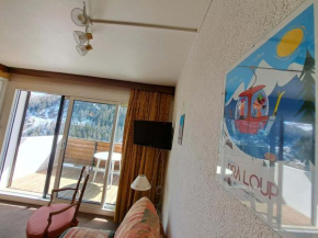 Studio Cabine Cosy à Praloup avec Balcon - FR-1-165A-80